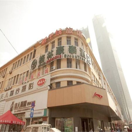 Greentree Inn Liaoning Dalian Railway Station South Shengli Square Express Hotel Exterior photo